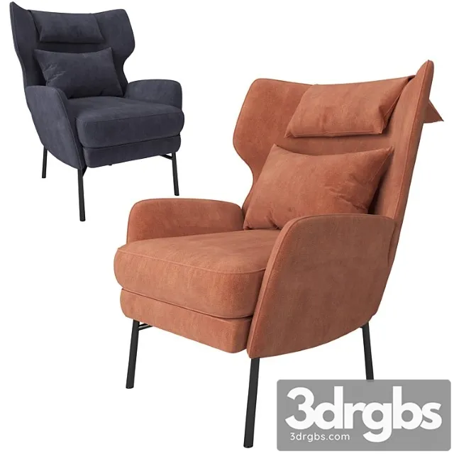 Armchair ALEX by Sits 3D Model Download Armchair ALEX by Sits 3D Model Download