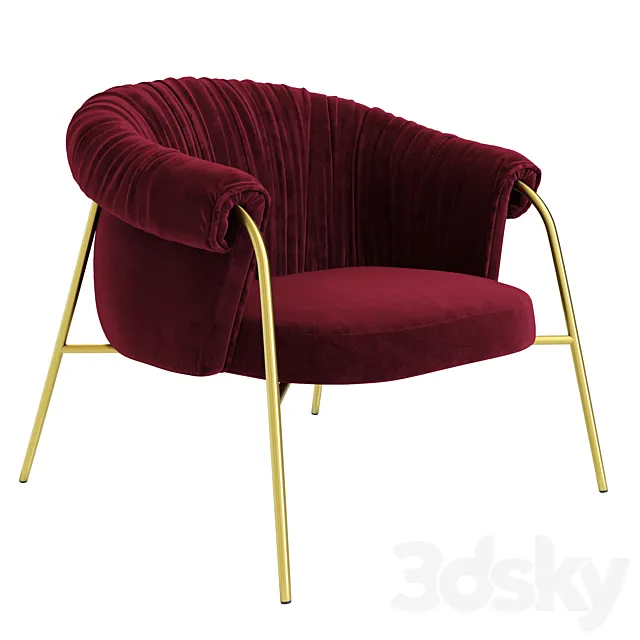 Armchair Alma Scala 3DModel