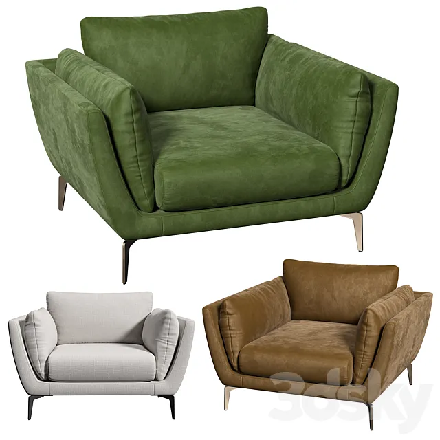 Armchair Amsterdam 3D Model Armchair Amsterdam 3D Model