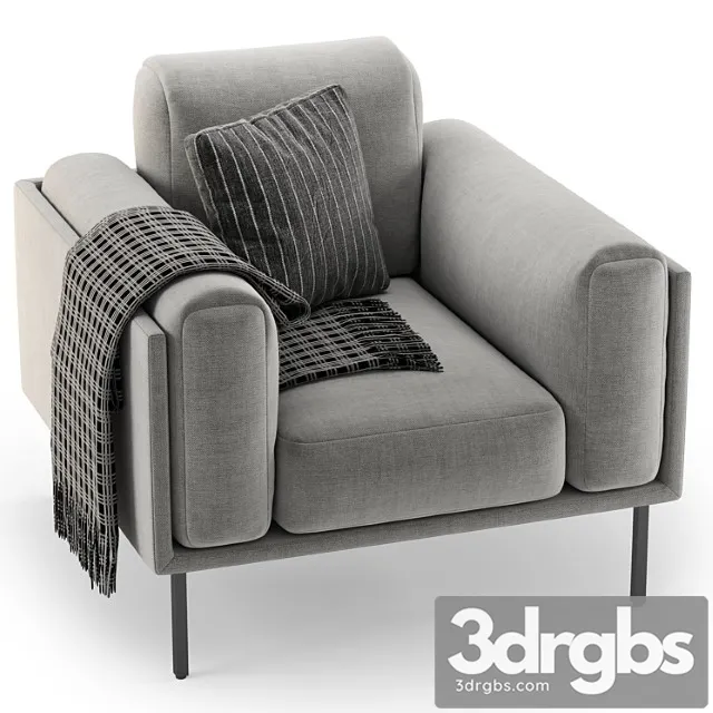 Armchair Amura Giorgio 3D Model Download Armchair Amura Giorgio 3D Model Download