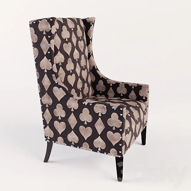 Armchair – Andrew Martin – Pluto 3D Model