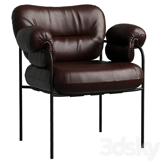 Armchair Angel 3D Model