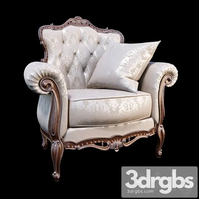 Armchair angelo cappellini austen 3D Model Download Armchair angelo cappellini austen 3D Model Download