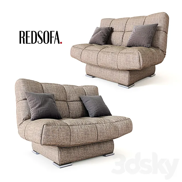 armchair Arbat 3D Model