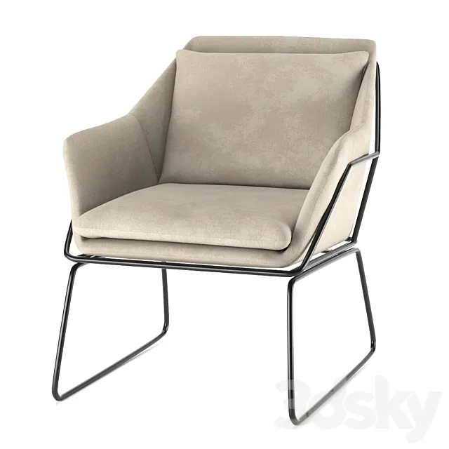 Armchair Arizona 3D Model