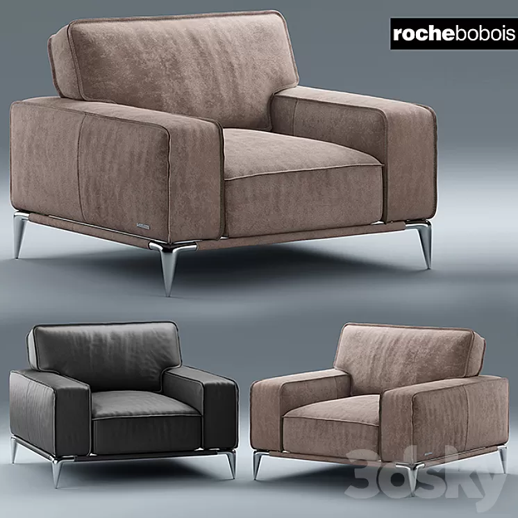 Armchair ARMCHAIR rochebobois DANGLE ELLICA 3D Model