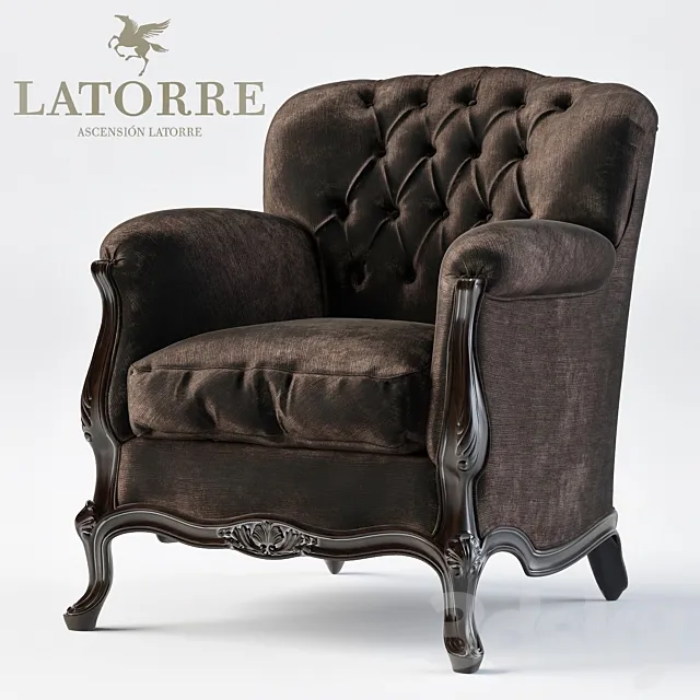 Armchair Ascension Latorre Delanois. 3D Model