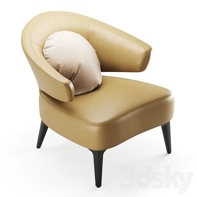 Armchair Aston Arm 3DModel Armchair Aston Arm 3DModel