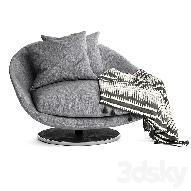 Armchair avi 3D Model Armchair avi 3D Model