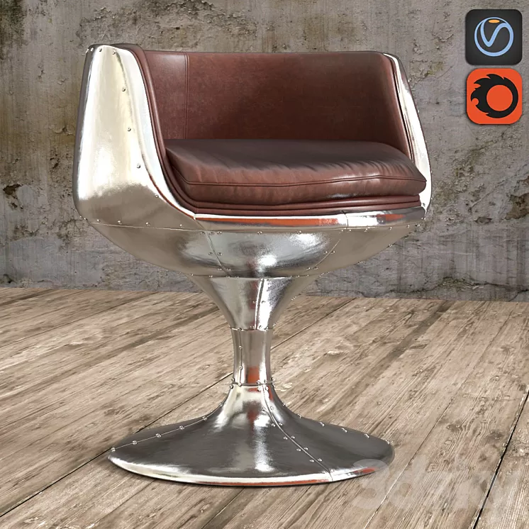 ARMCHAIR AVIATOR CUP CHAIR 3D Model