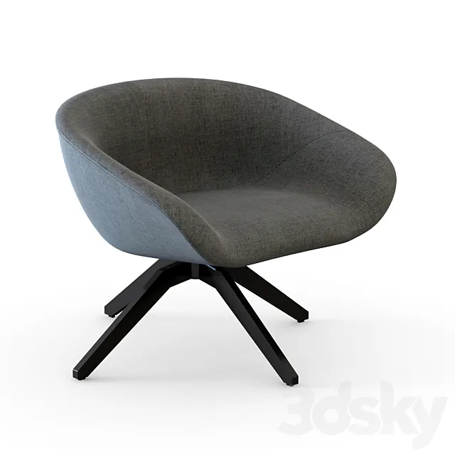 Armchair B & B ITALIA by Antonio Citterio 3DModel Armchair B & B ITALIA by Antonio Citterio 3DModel