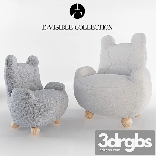 Armchair baby bear and papa bear – theinvisiblecollection Armchair baby bear and papa bear – theinvisiblecollection