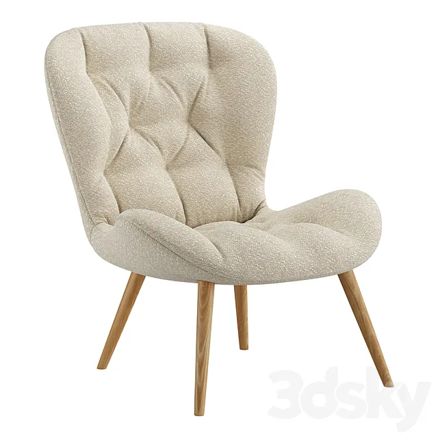 Armchair Batilda 3D Model Armchair Batilda 3D Model
