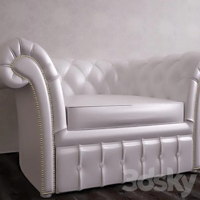 armchair Baxter Casper 3DModel armchair Baxter Casper 3DModel