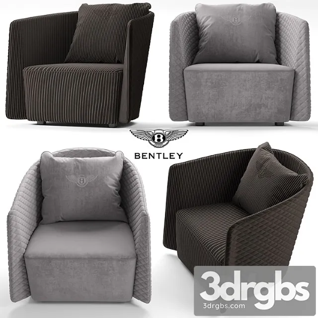 Armchair bentley butterfly armchair 3D Model Download