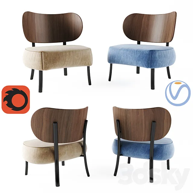 Armchair bistro 3DModel