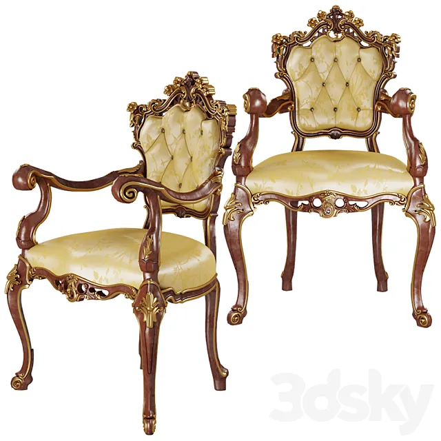 Armchair BOLLY Asnaghi 3DModel Armchair BOLLY Asnaghi 3DModel