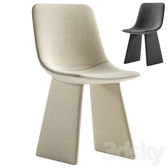 ARMCHAIR BONALDO AGEA 3D Model ARMCHAIR BONALDO AGEA 3D Model