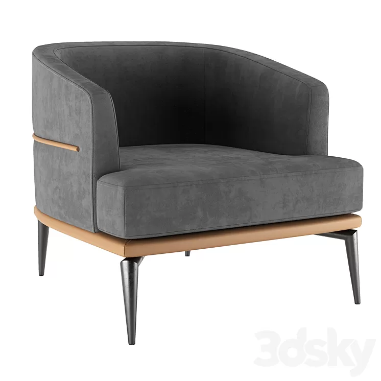 Armchair BONNIE 3D Model Armchair BONNIE 3D Model