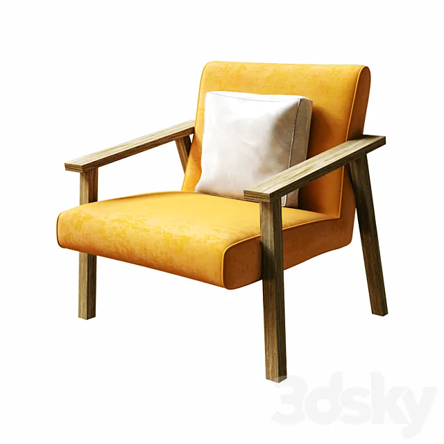 Armchair By PRADDY _ DORSEY 3DModel