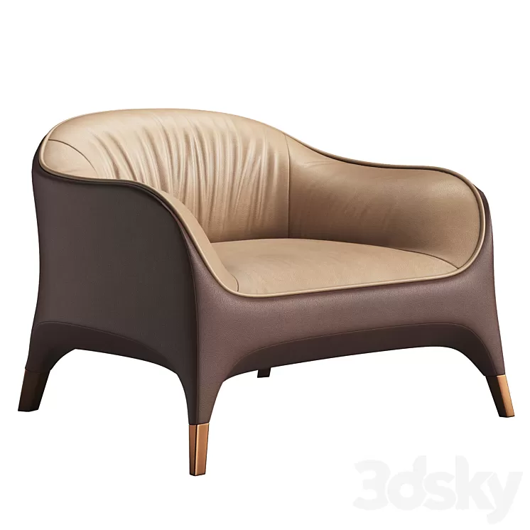 Armchair by SUREECO 3D Model Armchair by SUREECO 3D Model