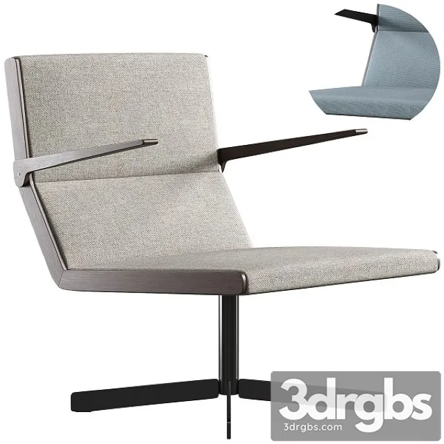 Armchair Cantarutti Stilo 3D Model Download