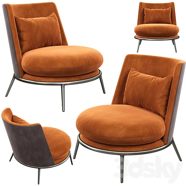 Armchair Cantori AURORA 3DModel