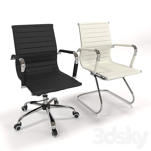 Armchair CH-883- LOW 3DModel
