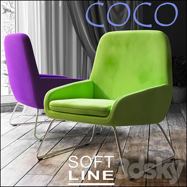 Armchair COCO 3DModel