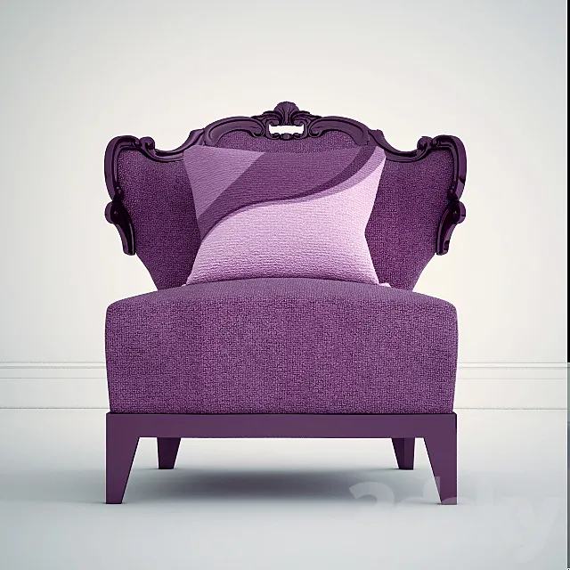 Armchair Creazioni Eva 3DModel Armchair Creazioni Eva 3DModel