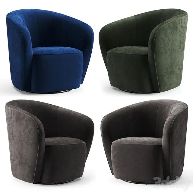 Armchair Deephouse Megeve 3D Model