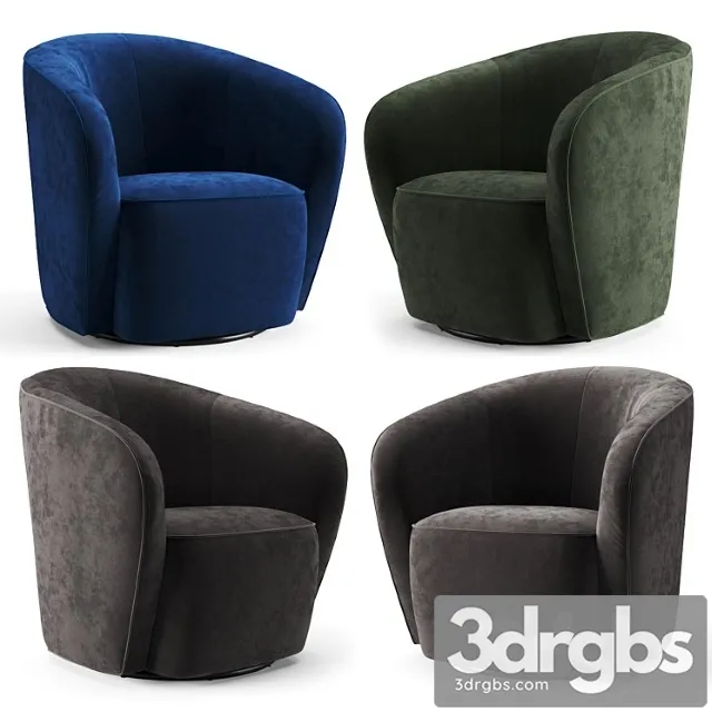 Armchair deephouse megeve_123 3D Model Download