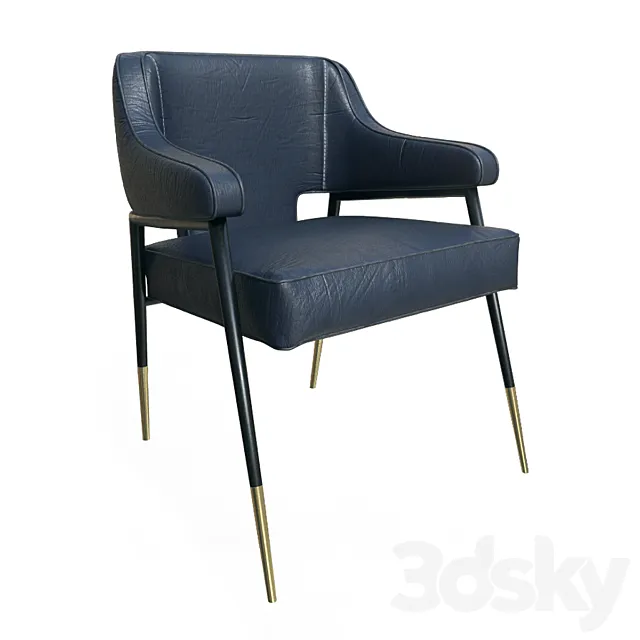 Armchair derome armchair – bravo portabella 3DModel Armchair derome armchair – bravo portabella 3DModel