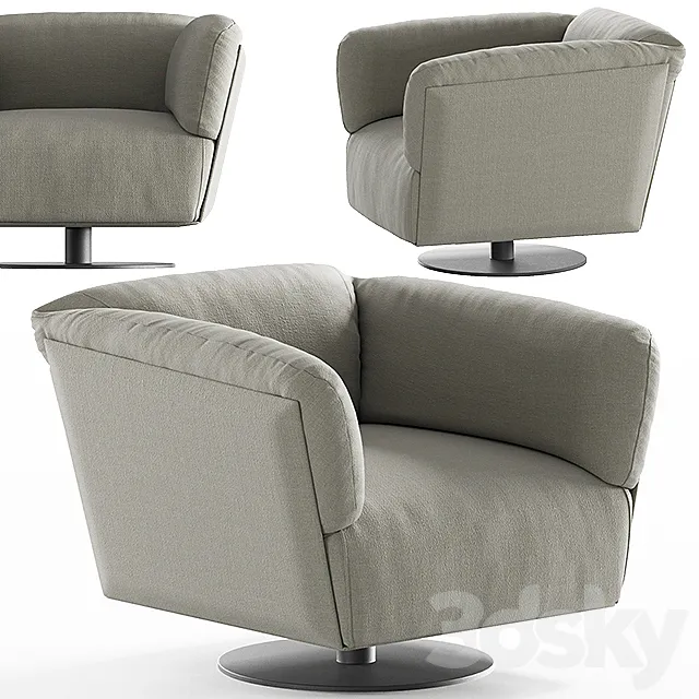 Armchair Ditre Italia Kailua 3DModel Armchair Ditre Italia Kailua 3DModel