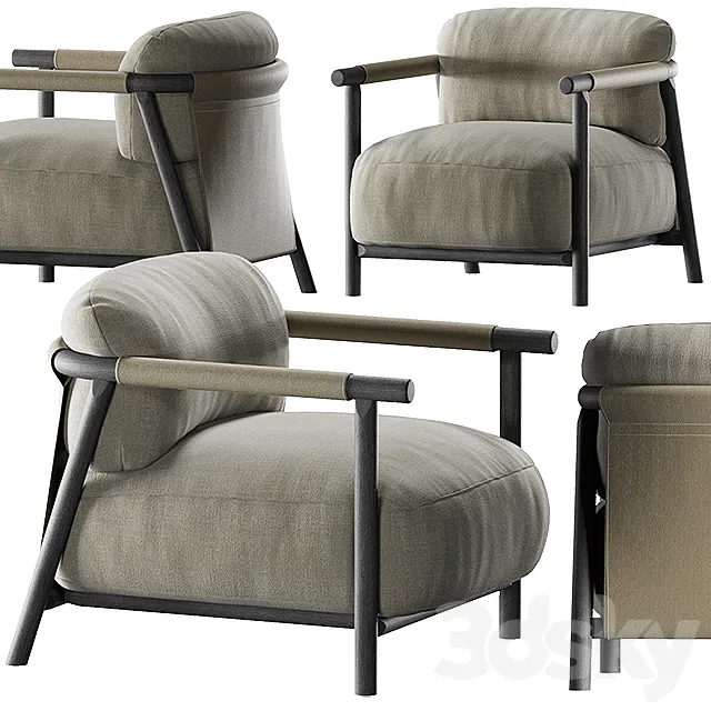 Armchair Ditre Italia Nathy 3DModel Armchair Ditre Italia Nathy 3DModel