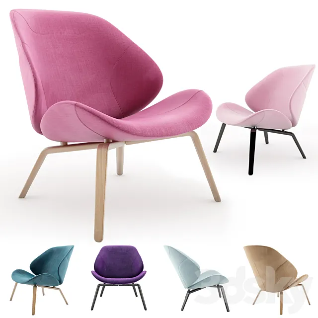 Armchair Eden by Softline 3DModel