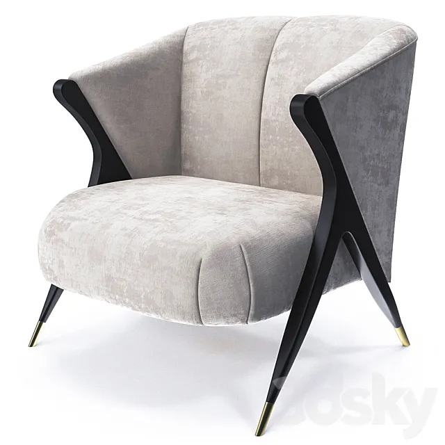 ARMCHAIR EICHHOLTZ 112017 PAVONE 3DModel ARMCHAIR EICHHOLTZ 112017 PAVONE 3DModel