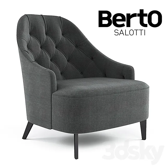 Armchair Emilia Capitonne 3DModel