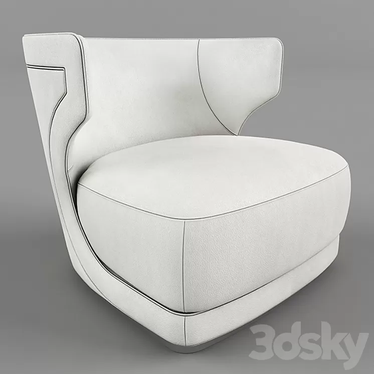 Armchair Etienne – Baxter 3D Model