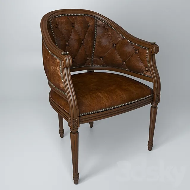 Armchair factory GENOVEVA 3D Model Armchair factory GENOVEVA 3D Model