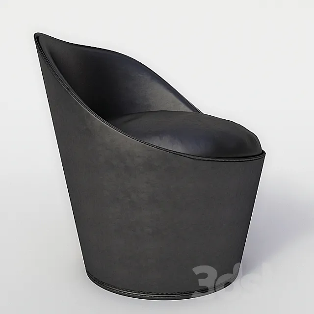 Armchair Fasem SHELL 3D Model