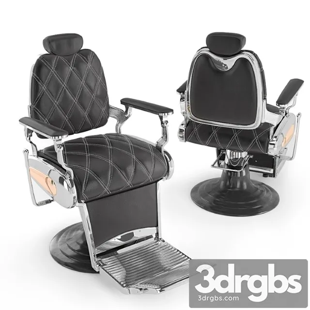 Armchair for hairdresser 3D Model Download
