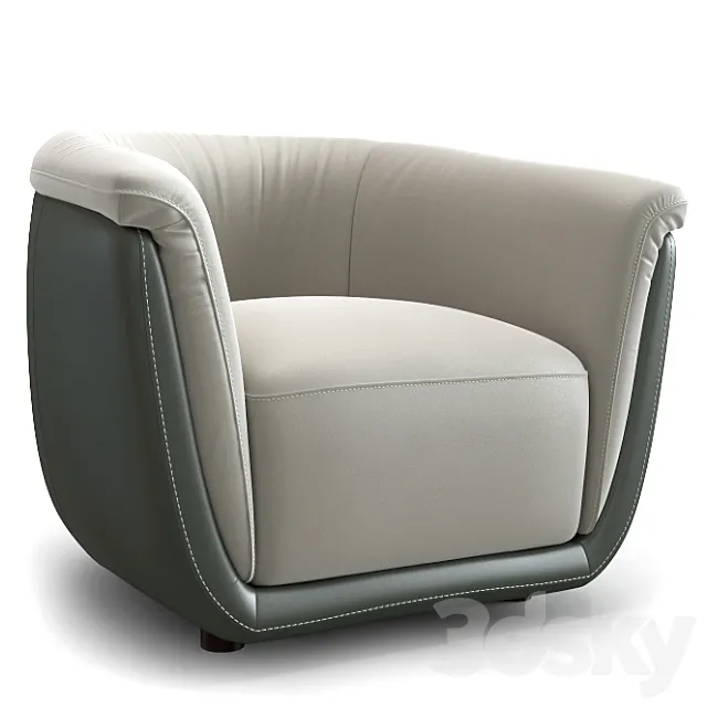 Armchair Formitalia 3D Model Armchair Formitalia 3D Model