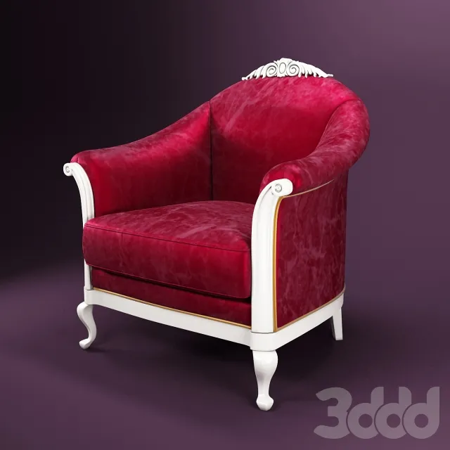 Armchair Gala 3D Model