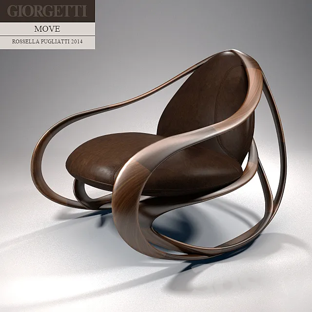 Armchair Giorgetti MOVE _ Armchair Giorgetti MOVE 3DModel Armchair Giorgetti MOVE _ Armchair Giorgetti MOVE 3DModel