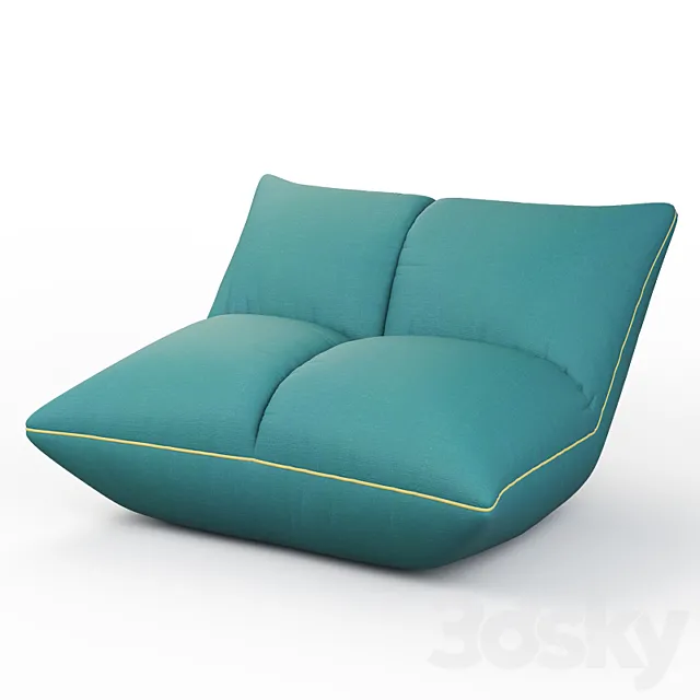 Armchair Giovannetti Papillon 3D Model