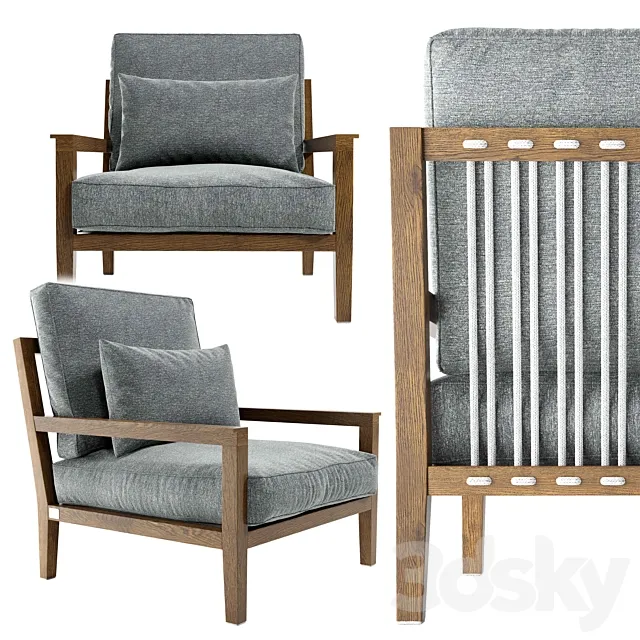 Armchair GOGO SORMANI 3D Model