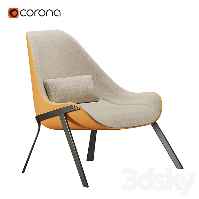 Armchair GRAN KOBI 3DModel