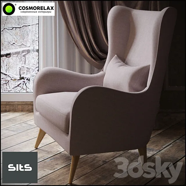 Armchair GRETA 3DModel