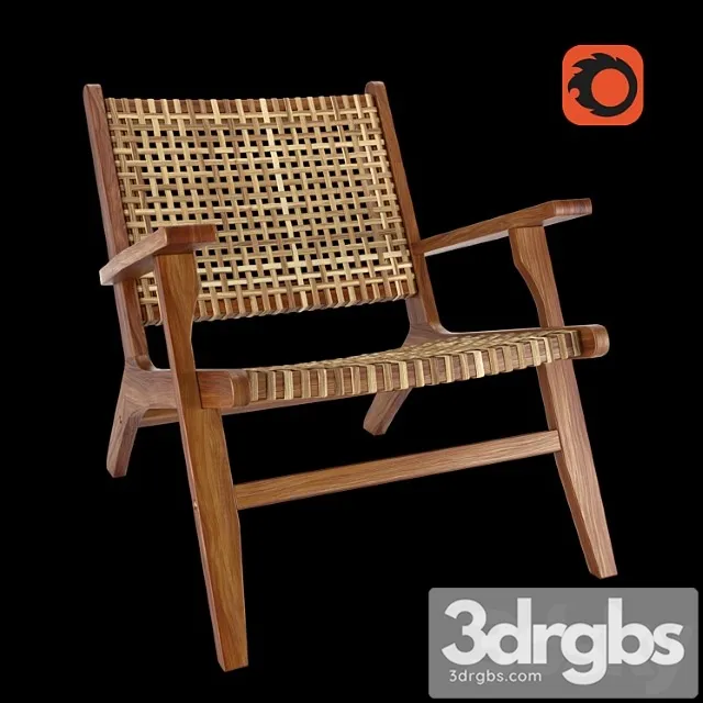 Armchair grignoon la forma (ex julia grup) 3D Model Download